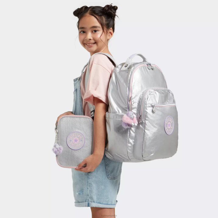 100 bolígrafos estuche metálico Kipling diversión de metal dulce mujer 884V622 bolígrafos y estuches