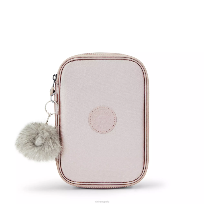 100 bolígrafos estuche metálico Kipling rosa metalica mujer 884V597 bolígrafos y estuches