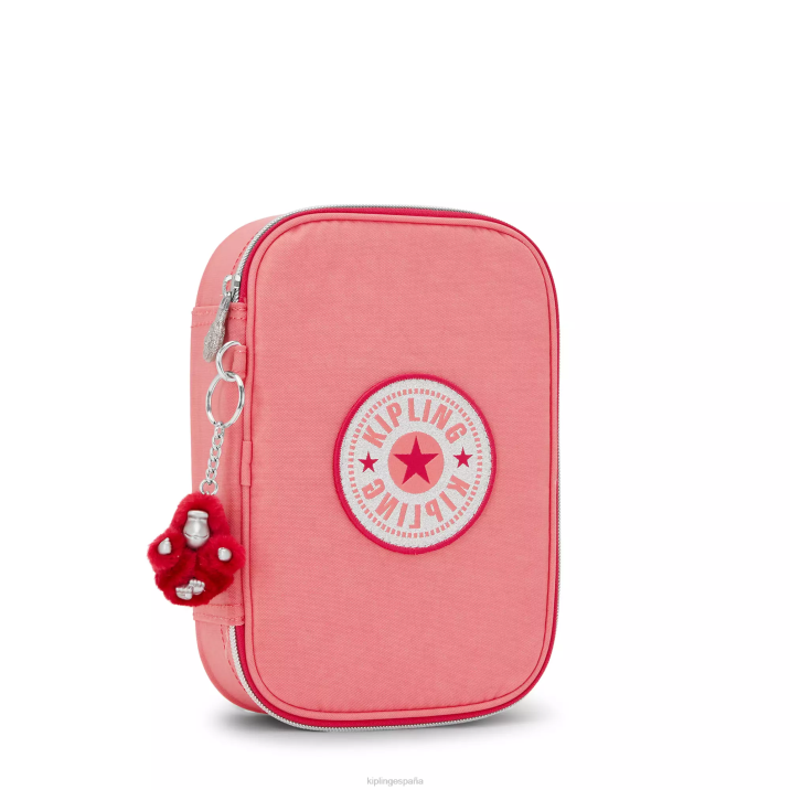 Estuche 100 bolígrafos Kipling alegre diversión rosa mujer 884V626 bolígrafos y estuches