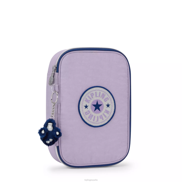 Estuche 100 bolígrafos Kipling diversión lila sin fin mujer 884V628 bolígrafos y estuches