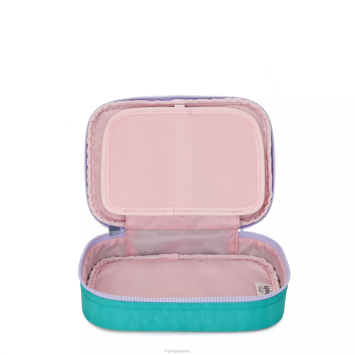 Estuche 100 bolígrafos Kipling surfista verde mujer 884V568 bolígrafos y estuches