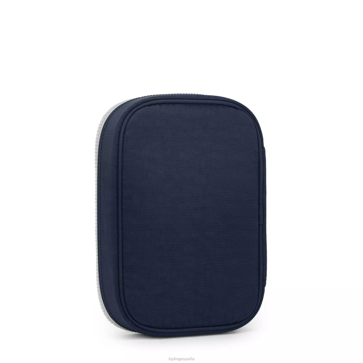 Estuche 100 bolígrafos Kipling verdadero azul gris mujer 884V569 bolígrafos y estuches