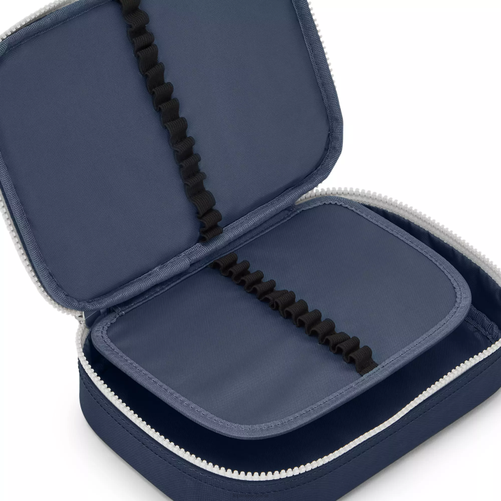 Estuche 100 bolígrafos Kipling verdadero azul gris mujer 884V569 bolígrafos y estuches