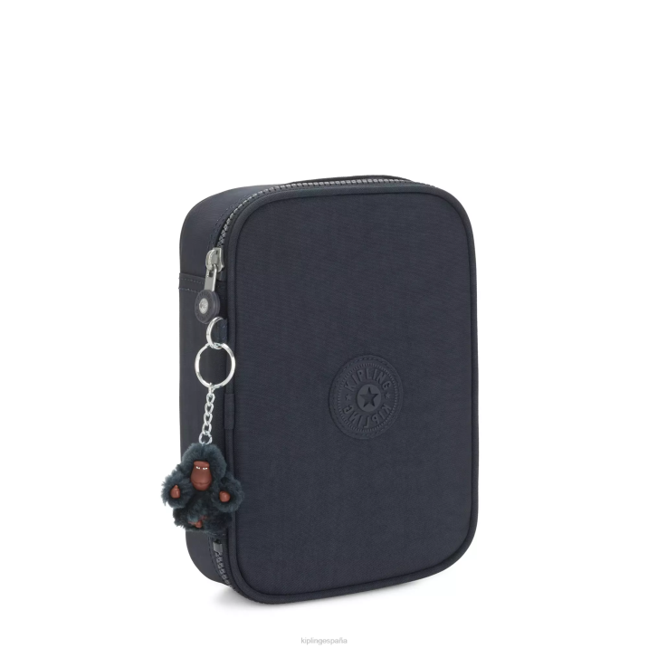 Estuche 100 bolígrafos Kipling verdadero tono azul mujer 884V570 bolígrafos y estuches