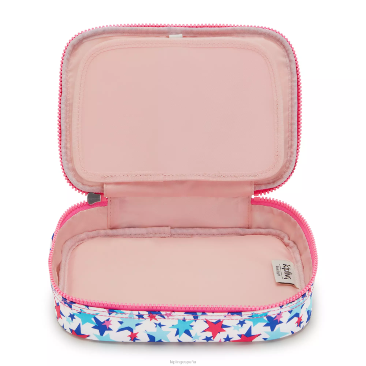 Estuche 100 bolígrafos estampado Kipling estrellas de amapola mujer 884V587 bolígrafos y estuches