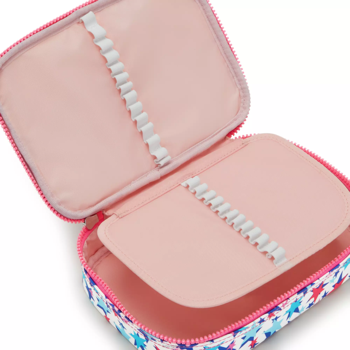 Estuche 100 bolígrafos estampado Kipling estrellas de amapola mujer 884V587 bolígrafos y estuches