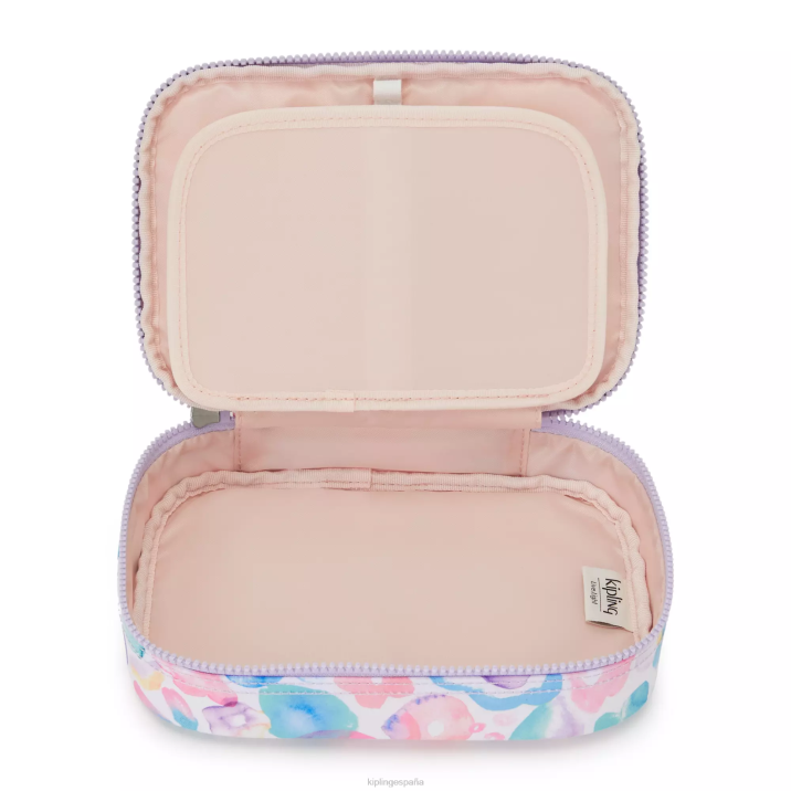 Estuche 100 bolígrafos estampado Kipling flores de agua mujer 884V593 bolígrafos y estuches