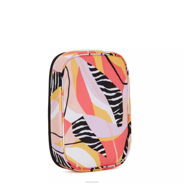 Estuche 100 bolígrafos estampado Kipling licencia abstracta mujer 884V591 bolígrafos y estuches