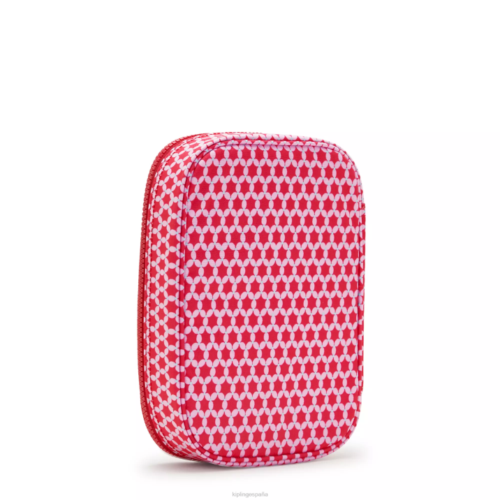 Estuche 100 bolígrafos estampado Kipling punto estrellado mujer 884V585 bolígrafos y estuches