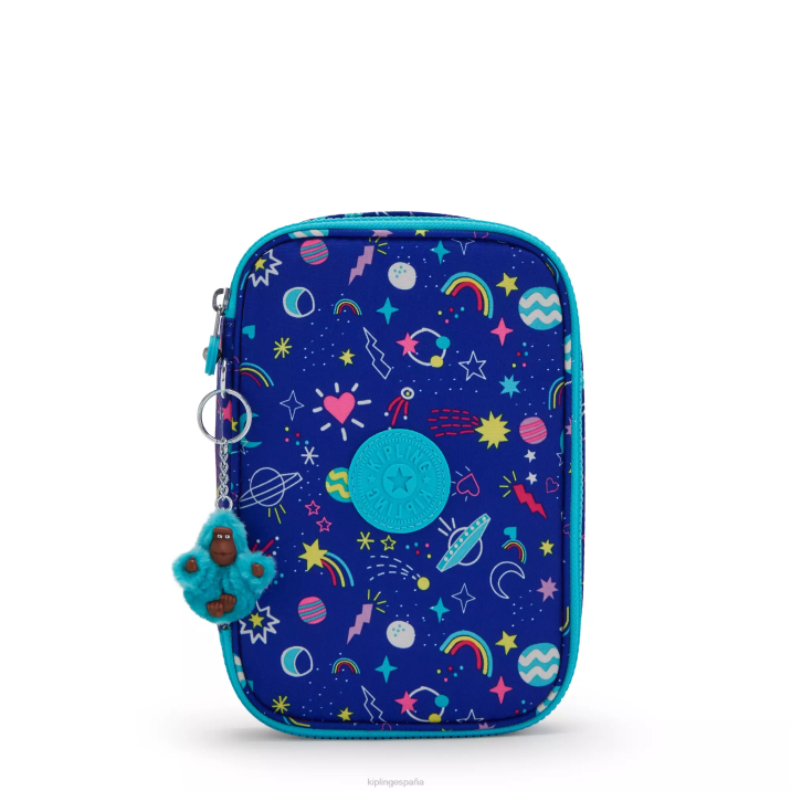 Estuche 100 bolígrafos estampado Kipling trucos de galaxias mujer 884V586 bolígrafos y estuches