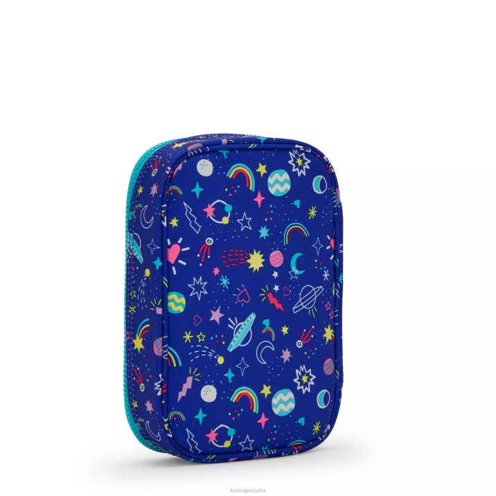 Estuche 100 bolígrafos estampado Kipling trucos de galaxias mujer 884V586 bolígrafos y estuches