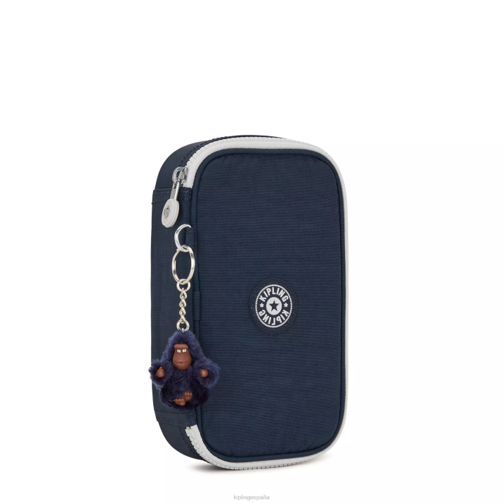 Estuche 50 bolígrafos Kipling verdadero azul gris mujer 884V598 bolígrafos y estuches