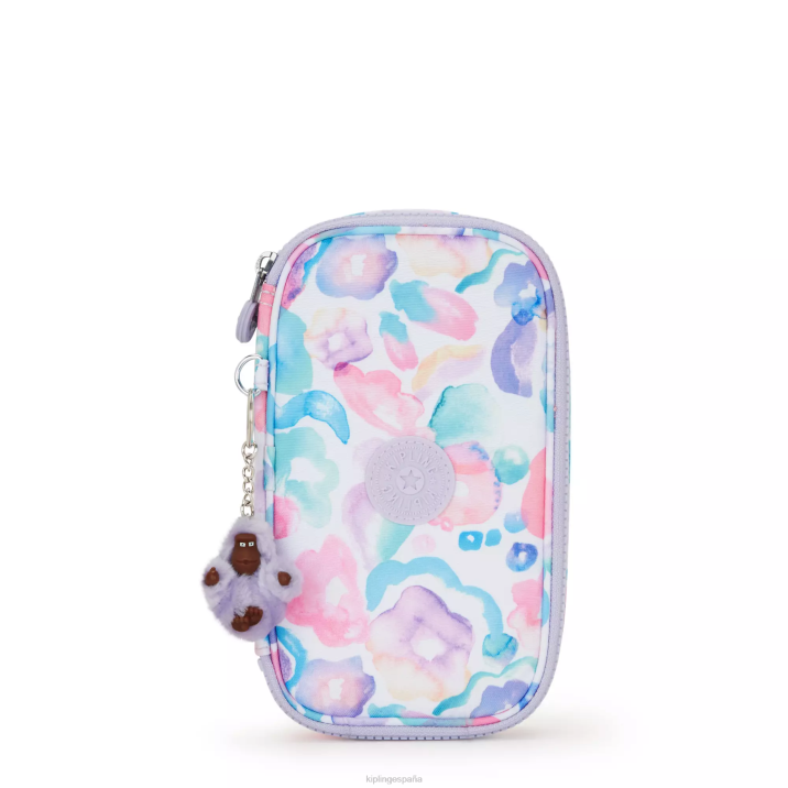 Estuche 50 bolígrafos estampado Kipling flores de agua mujer 884V595 bolígrafos y estuches
