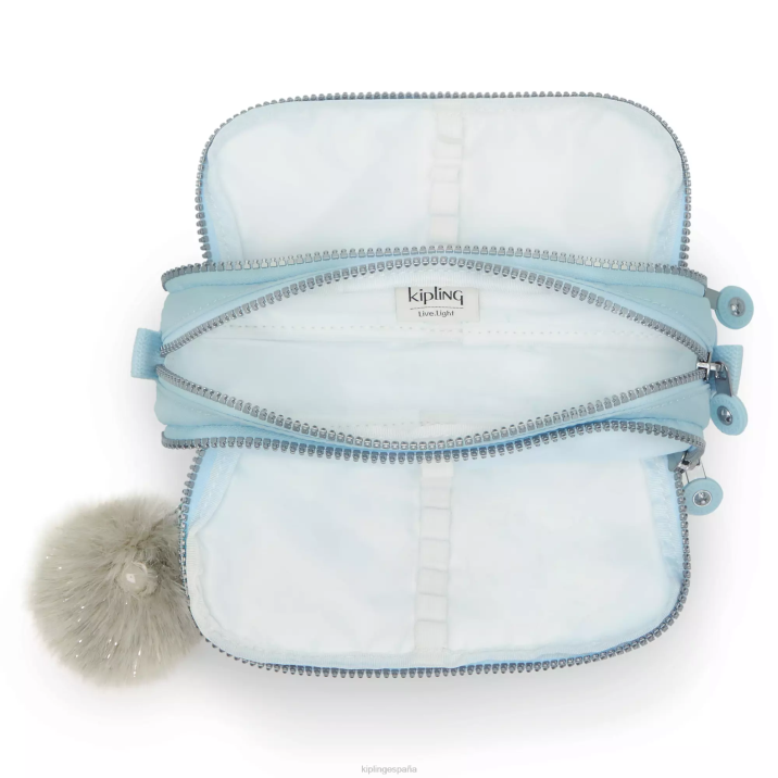 caja de lápices gitroy Kipling azul nupcial mujer 884V580 bolígrafos y estuches