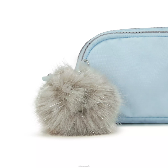 caja de lápices gitroy Kipling azul nupcial mujer 884V580 bolígrafos y estuches