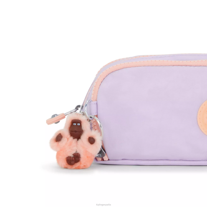 caja de lápices gitroy Kipling interminable lila c mujer 884V583 bolígrafos y estuches
