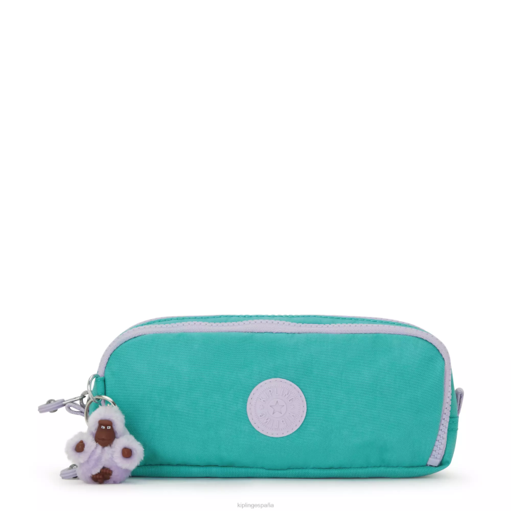caja de lápices gitroy Kipling surfista verde mujer 884V578 bolígrafos y estuches