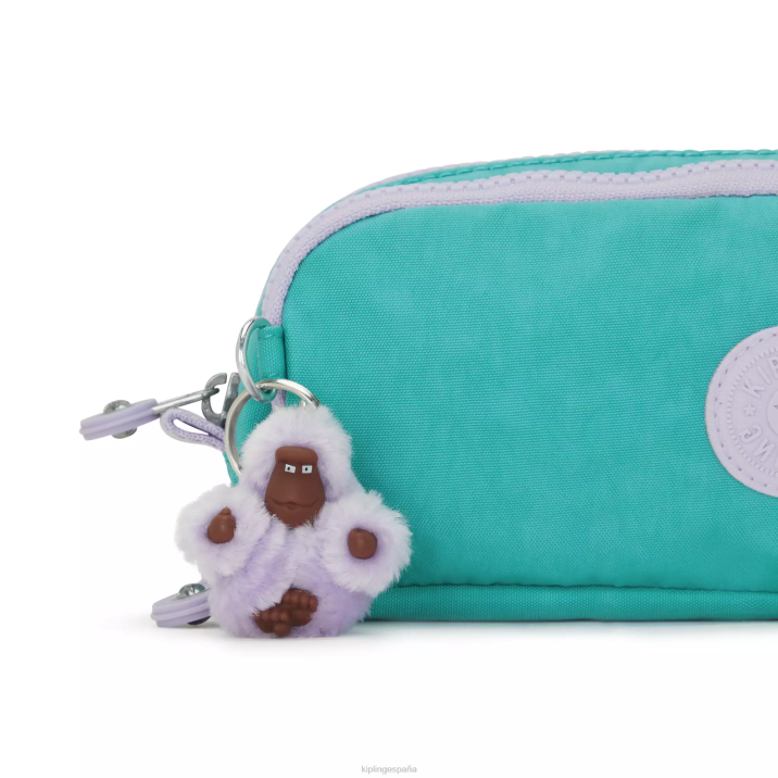 caja de lápices gitroy Kipling surfista verde mujer 884V578 bolígrafos y estuches