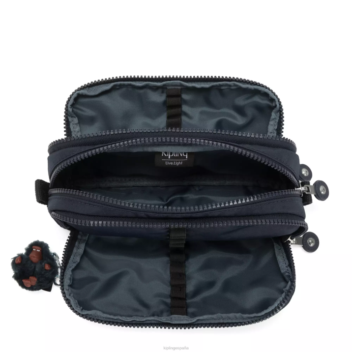 caja de lápices gitroy Kipling verdadero tono azul mujer 884V579 bolígrafos y estuches