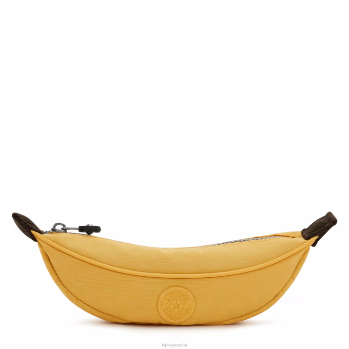 estuche de plátano Kipling amarillo mujer 884V615 bolígrafos y estuches