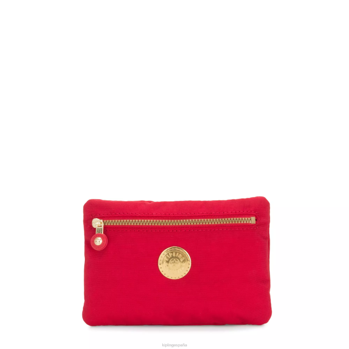 estuche delgado rumi Kipling tango rojo mujer 884V614 bolígrafos y estuches
