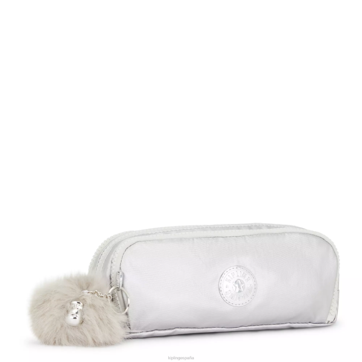 estuche metálico gitroy Kipling caramelo metálico mujer 884V602 bolígrafos y estuches