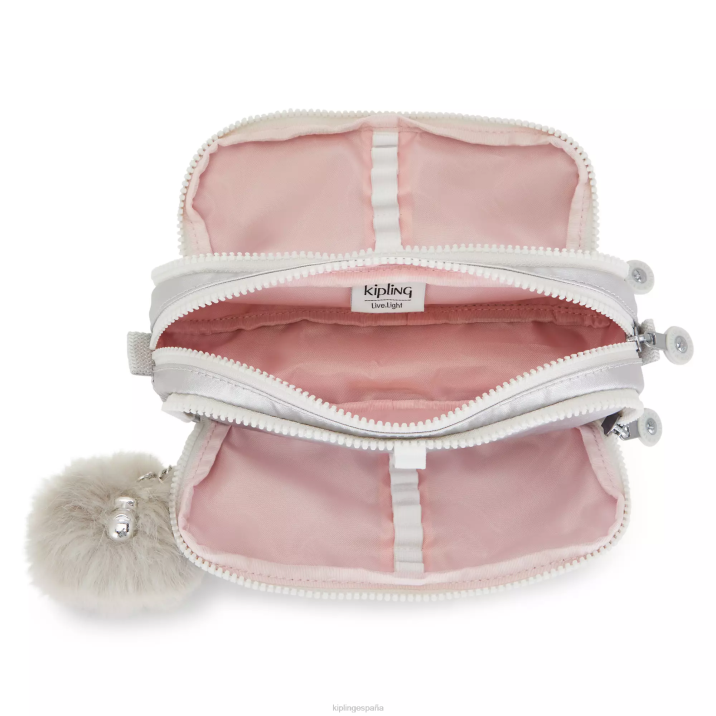 estuche metálico gitroy Kipling caramelo metálico mujer 884V602 bolígrafos y estuches