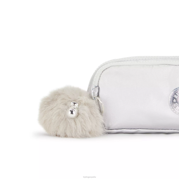 estuche metálico gitroy Kipling caramelo metálico mujer 884V602 bolígrafos y estuches