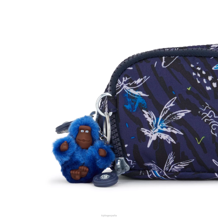 estuche para lápices estampado gitroy Kipling impresión de mar de surf mujer 884V600 bolígrafos y estuches