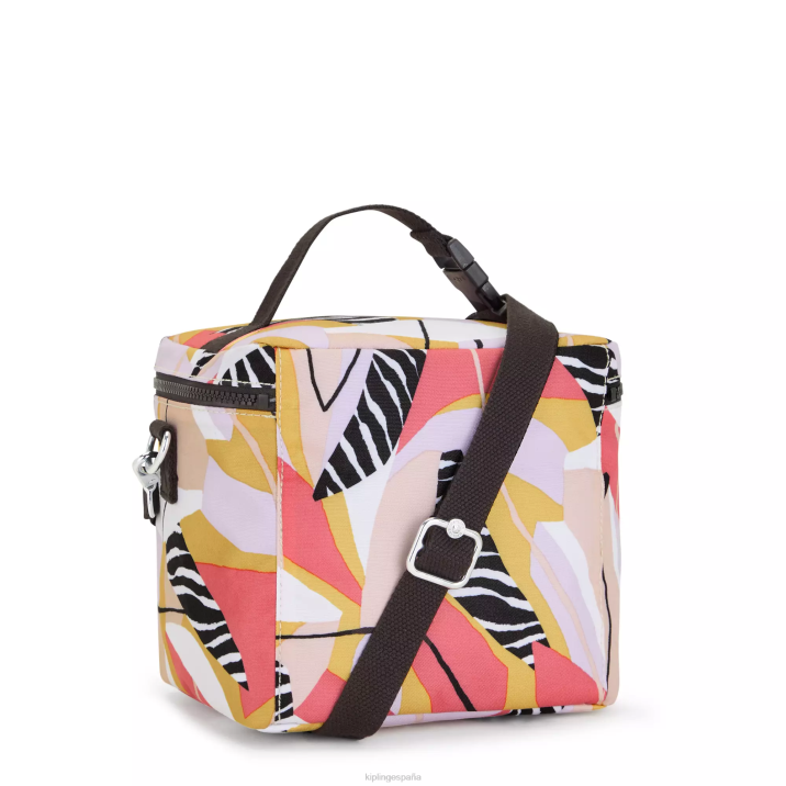 bolsa de almuerzo con estampado graham Kipling licencia abstracta mujer 884V624 bolsas de almuerzo