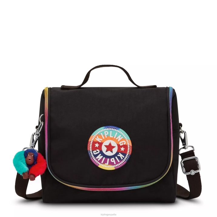 bolsa de almuerzo kichirou Kipling arco iris verdaderamente negro mujer 884V656 bolsas de almuerzo