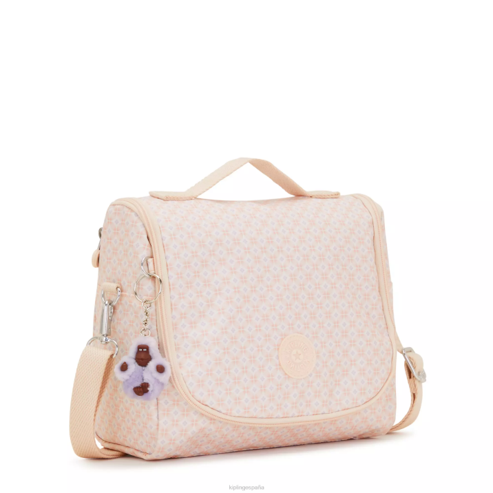 nueva bolsa de almuerzo con estampado de kichirou Kipling azulejo femenino mujer 884V640 bolsas de almuerzo