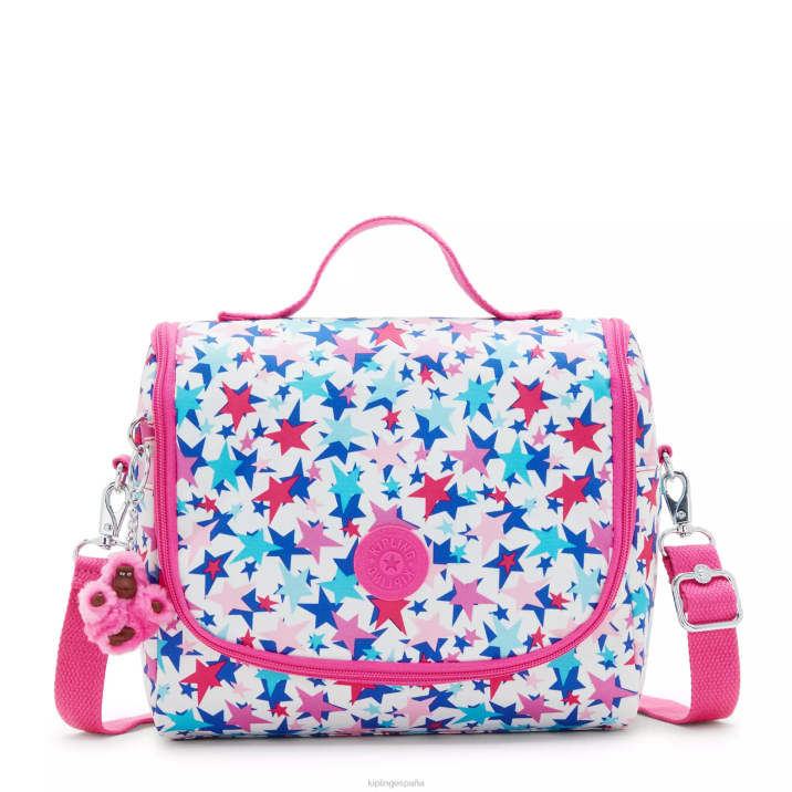 nueva bolsa de almuerzo con estampado de kichirou Kipling estrellas de amapola mujer 884V636 bolsas de almuerzo