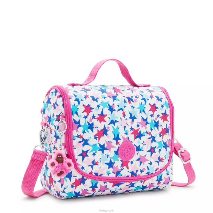 nueva bolsa de almuerzo con estampado de kichirou Kipling estrellas de amapola mujer 884V636 bolsas de almuerzo