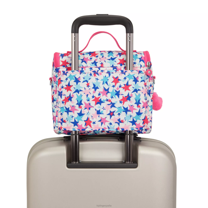 nueva bolsa de almuerzo con estampado de kichirou Kipling estrellas de amapola mujer 884V636 bolsas de almuerzo