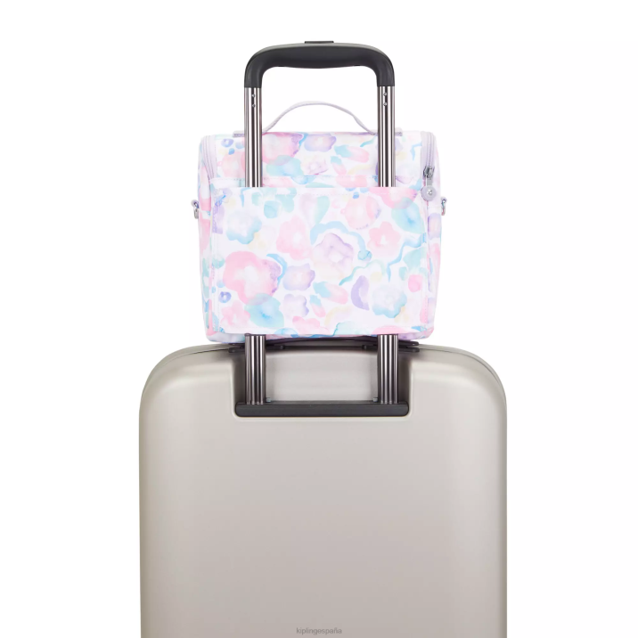 nueva bolsa de almuerzo con estampado de kichirou Kipling flores de agua mujer 884V642 bolsas de almuerzo