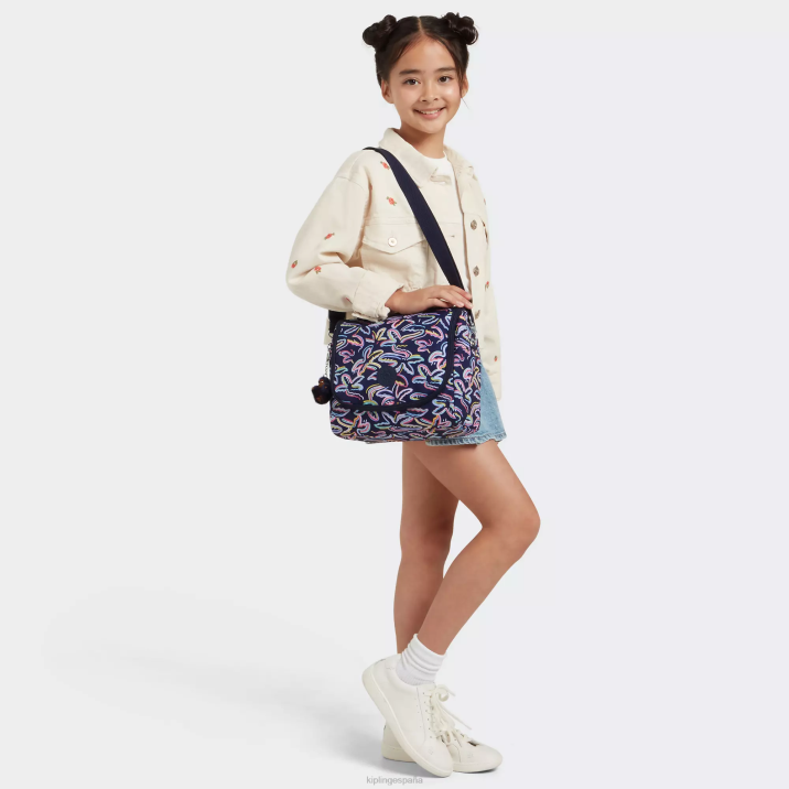 nueva bolsa de almuerzo con estampado de kichirou Kipling impresión de fiesta de palma mujer 884V639 bolsas de almuerzo