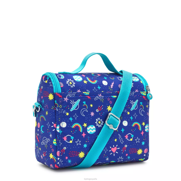 nueva bolsa de almuerzo con estampado de kichirou Kipling trucos de galaxias mujer 884V635 bolsas de almuerzo