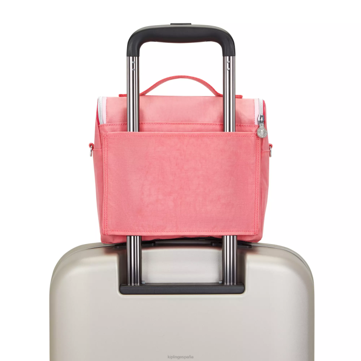 nueva bolsa de almuerzo kichirou Kipling alegre diversión rosa mujer 884V646 bolsas de almuerzo