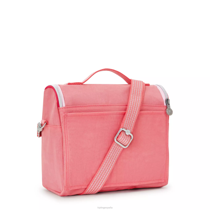 nueva bolsa de almuerzo kichirou Kipling alegre diversión rosa mujer 884V646 bolsas de almuerzo