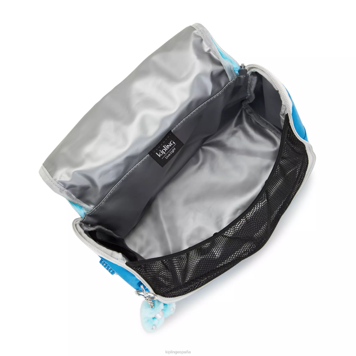 nueva bolsa de almuerzo kichirou Kipling ansiosa diversión azul mujer 884V647 bolsas de almuerzo