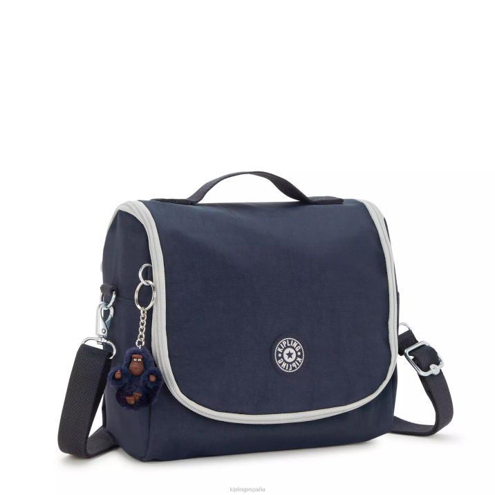nueva bolsa de almuerzo kichirou kichirou Kipling verdadero azul gris mujer 884V657 bolsas de almuerzo