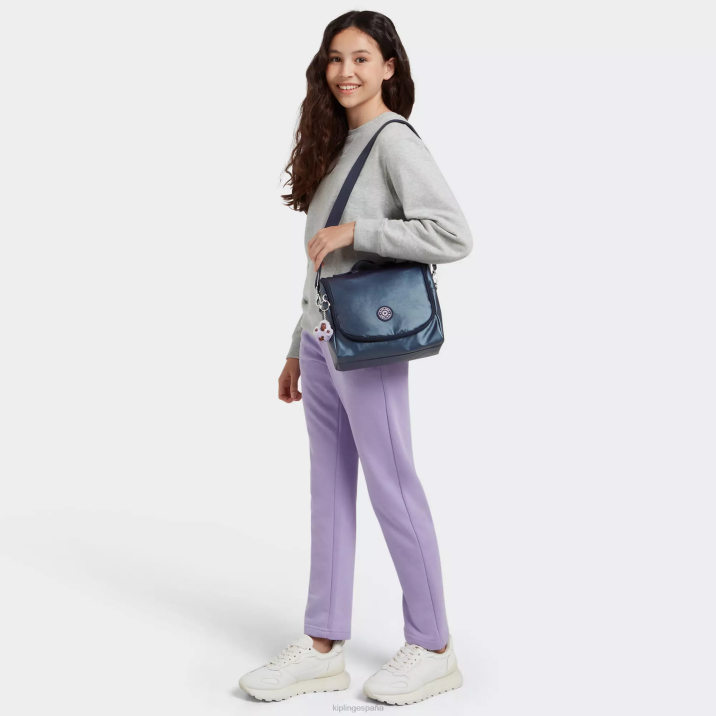 nueva fiambrera metálica kichirou Kipling almirante azul mujer 884V654 bolsas de almuerzo