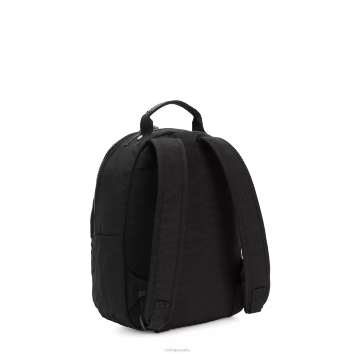 mochila pequeña para tableta de seúl Kipling negro negro mujer 884V420 con monograma