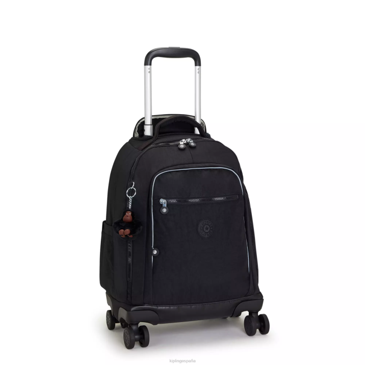 Mochila con ruedas para portátil New Zea de 15\" Kipling tono negro mujer 884V481 mochilas con ruedas
