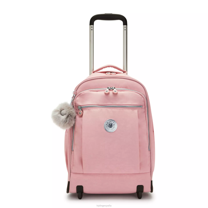 mirada mochila grande con ruedas Kipling rosa nupcial mujer 884V496 mochilas con ruedas