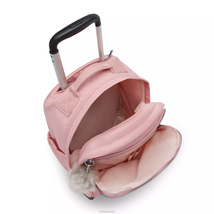 mirada mochila grande con ruedas Kipling rosa nupcial mujer 884V496 mochilas con ruedas