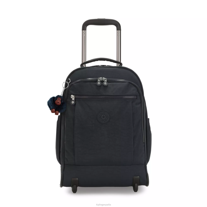 mirada mochila grande con ruedas Kipling verdadero tono azul mujer 884V493 mochilas con ruedas