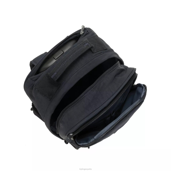 mirada mochila grande con ruedas Kipling verdadero tono azul mujer 884V493 mochilas con ruedas