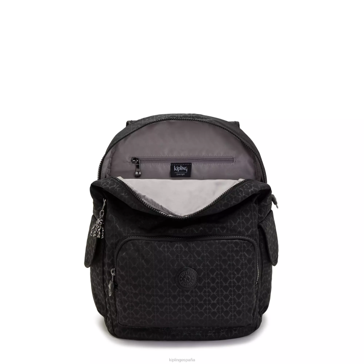 mochila con estampado city pack Kipling firma en relieve mujer 884V363 mochilas de moda